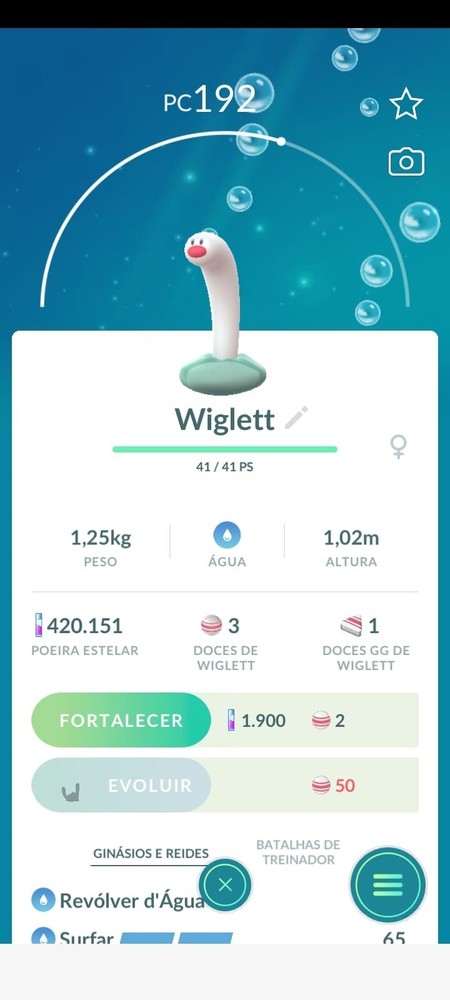 Wiglett pokemon GO