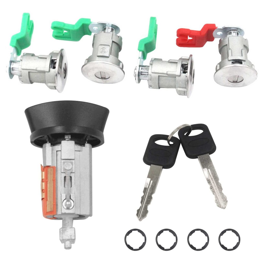 Ignition Switch & Door Lock Cylinder for 97-20 Ford Econoline E150 E250 E350 Van
