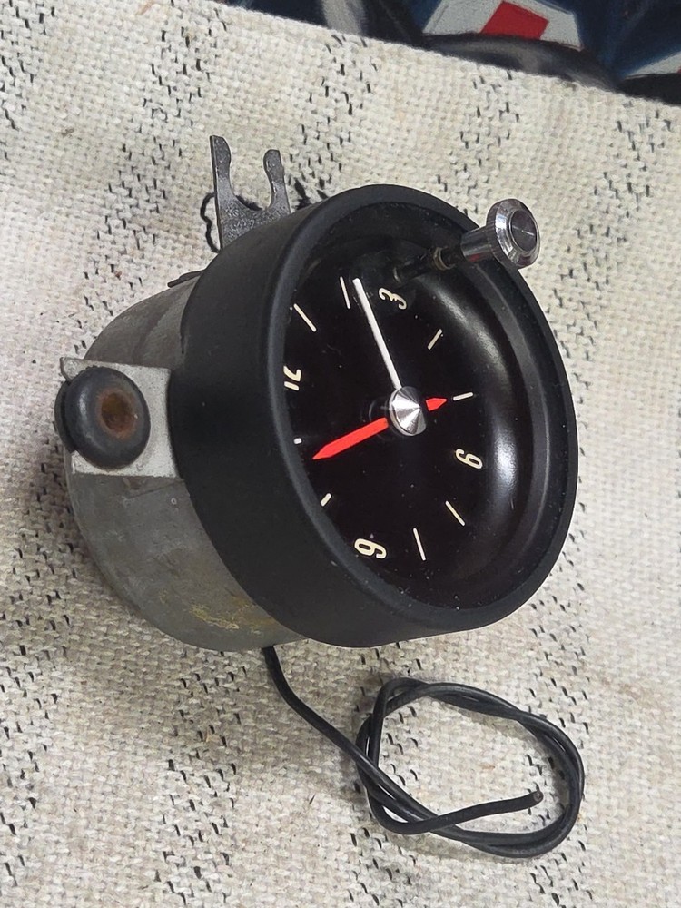 1968 1969 Oldsmobile Toronado Clock Serviced Working 68 69