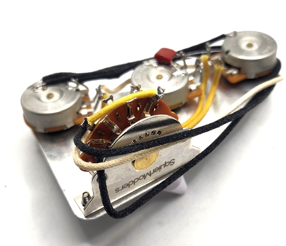 Replacement Harness for Stratocaster 1957 Pre-Wired 3-Way Switch Control Plate