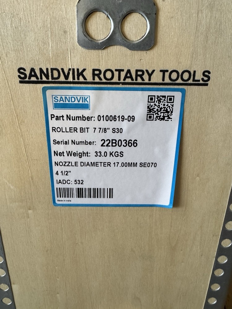 Sandvik Drill Bit Water Well