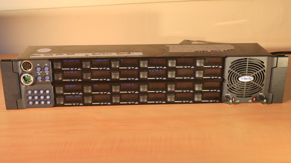 Clear-Com V-Series 24 Button Intercom Panel (V24P4) NEEDS REPAIR