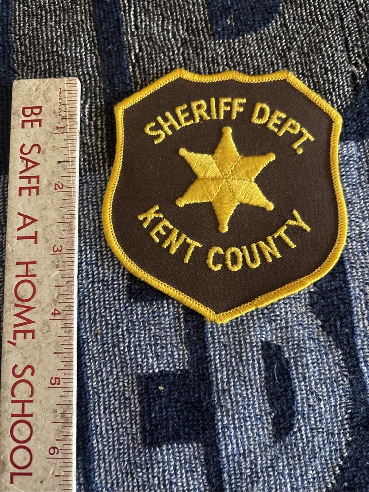 Sheriff's Department Kent County Michigan Patch