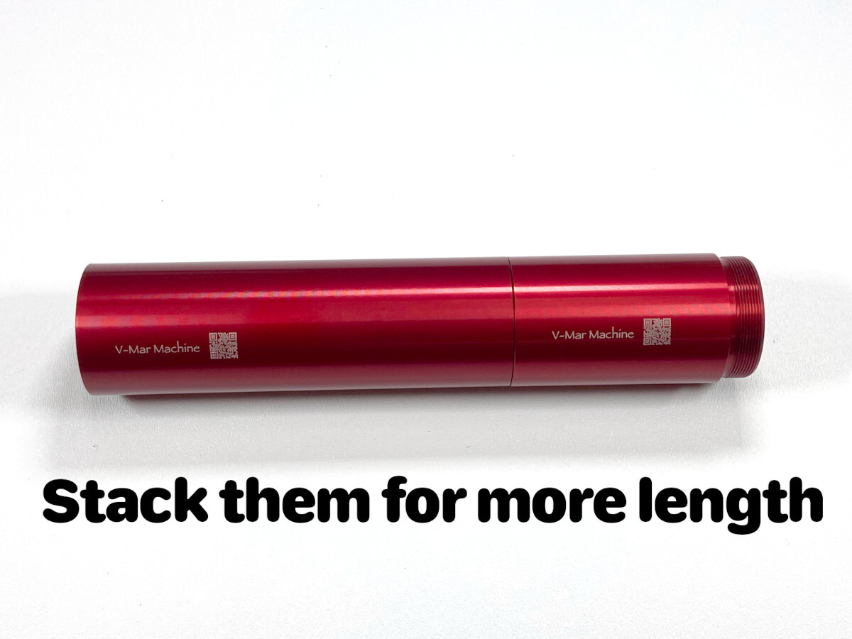 3J Collet Stop Extension 3", 6", 12" Brand New