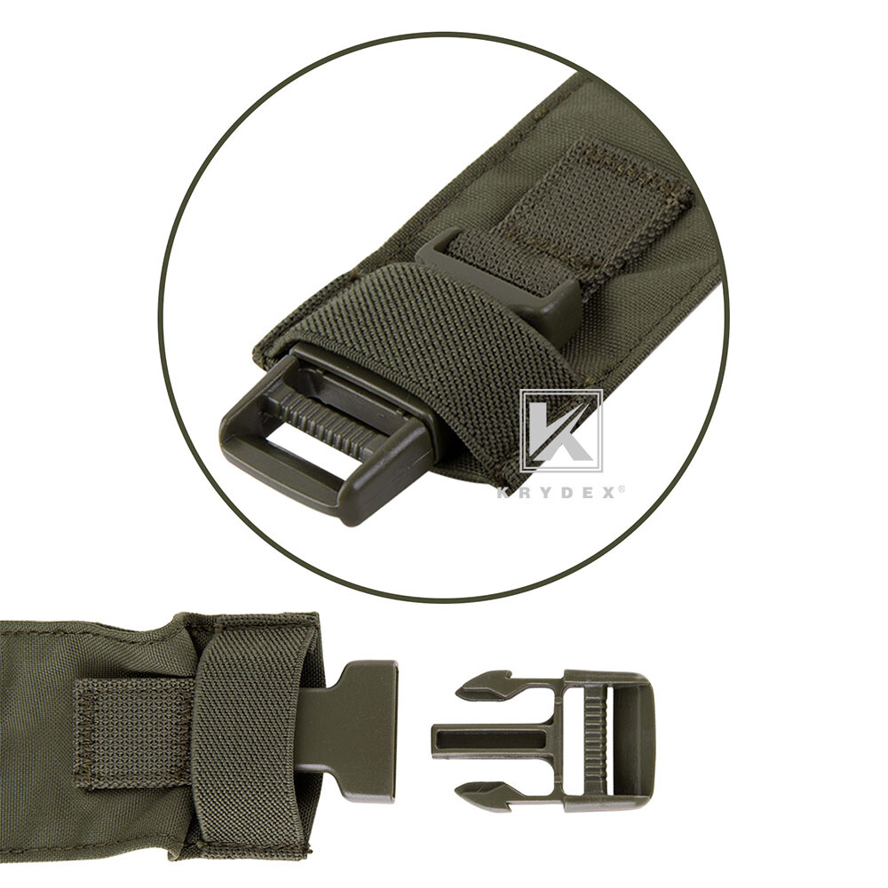 KRYDEX Tactical Fat Strap Shoulder Strap & Back Strap H Harness for Chest Rig