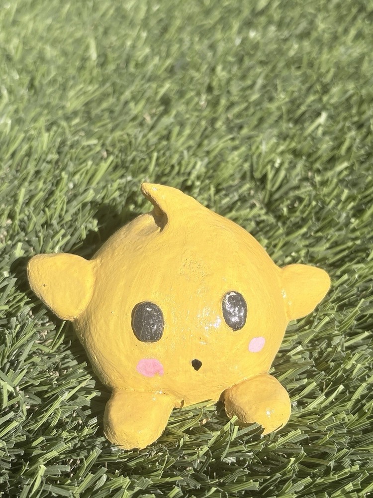 Luma, (yellow) Clay Craft, Handmade,