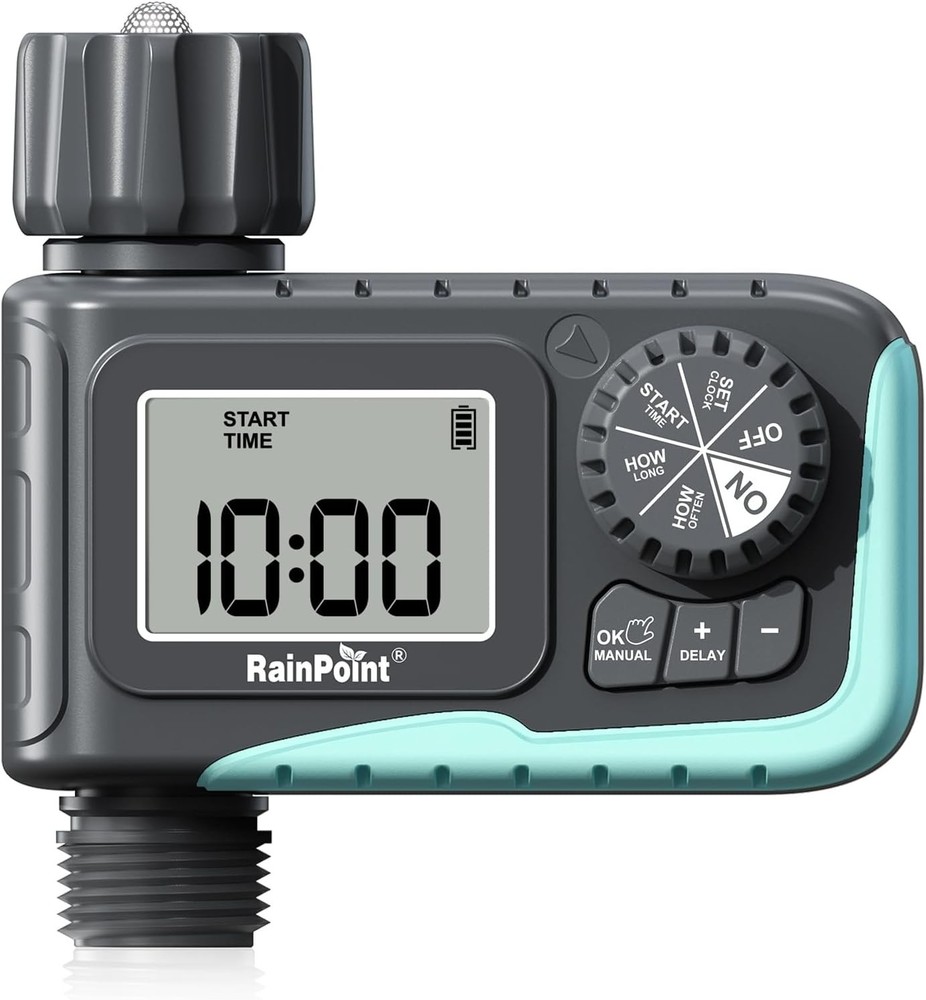 Automatic Water Timer for Garden Hose - Easy Set Up & Multi-Use With LCD Display