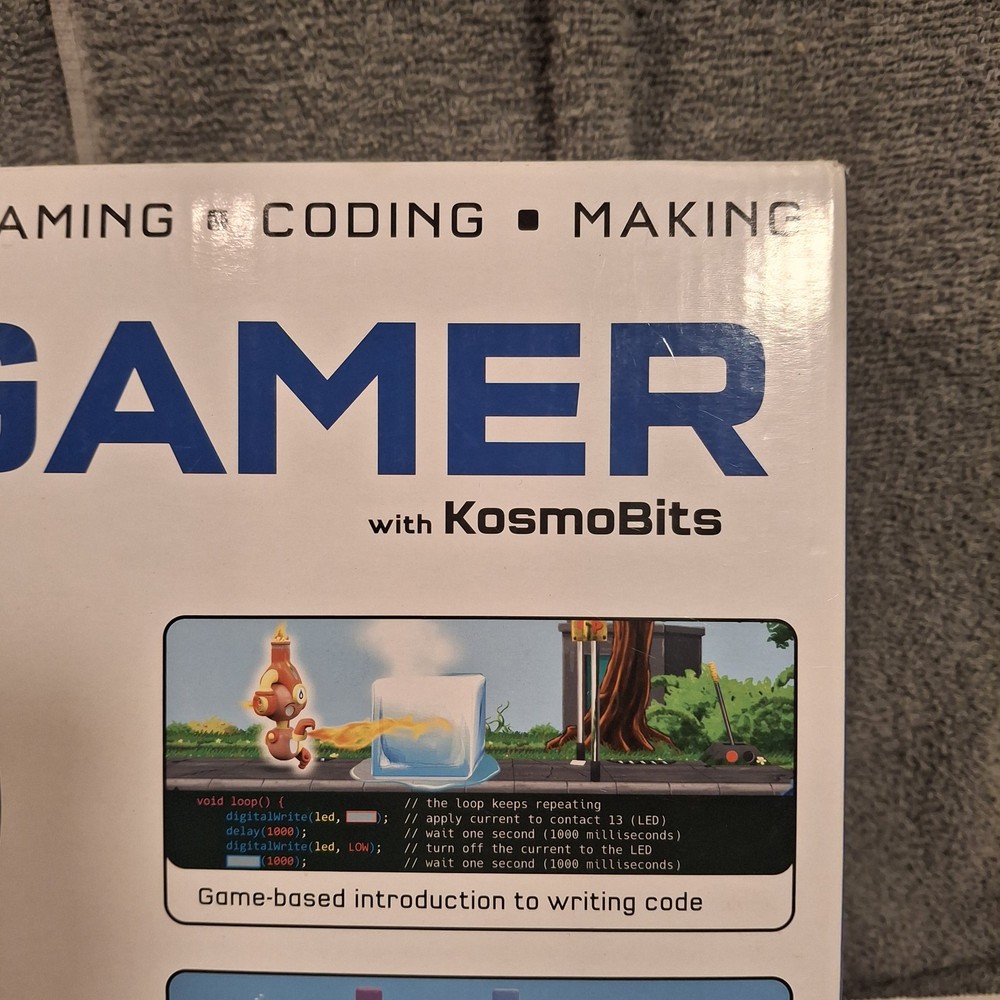Thames & Kosmos Code Gamer with Kosmobits Arduino Coding Game and Workshop 4a