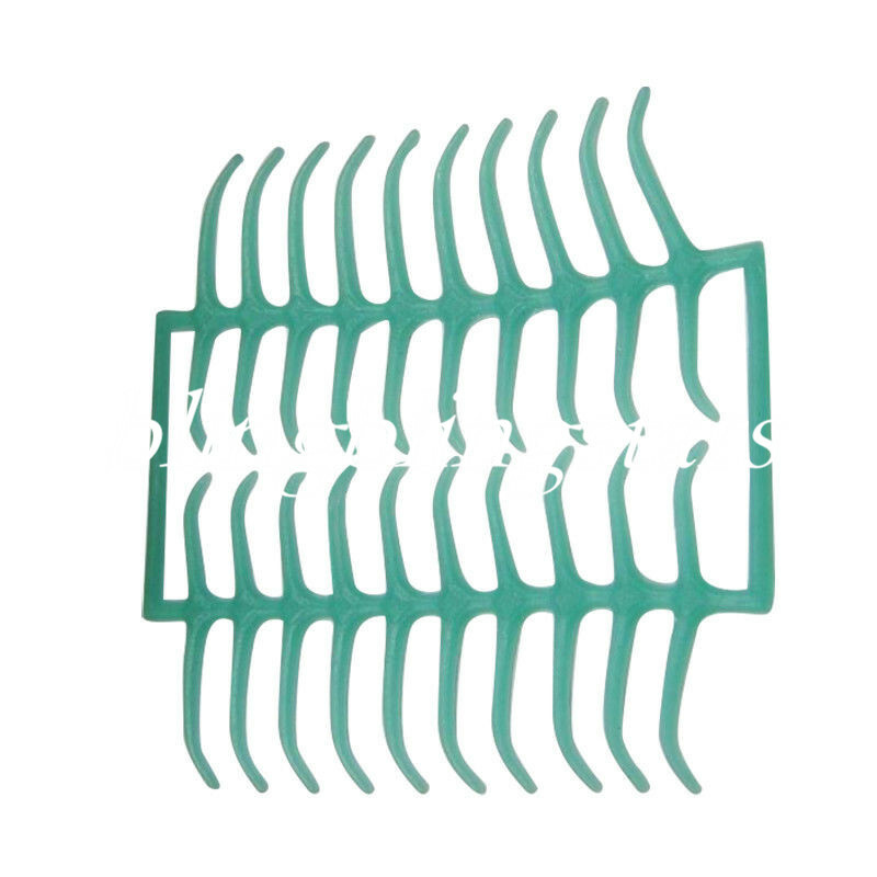 10 Sheets Dental Partial Wax Patterns Molar Casting Clasps Dentist Denture Green