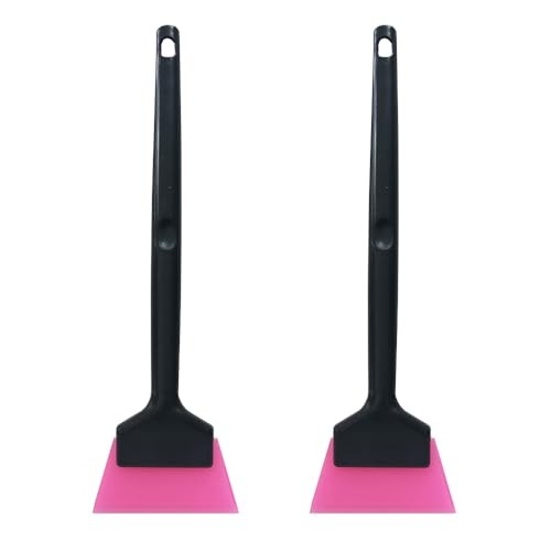 2 Pack Long Handle Small Squeegee for Vinyl Wrap Window Tint Kit, 2Pcs Long