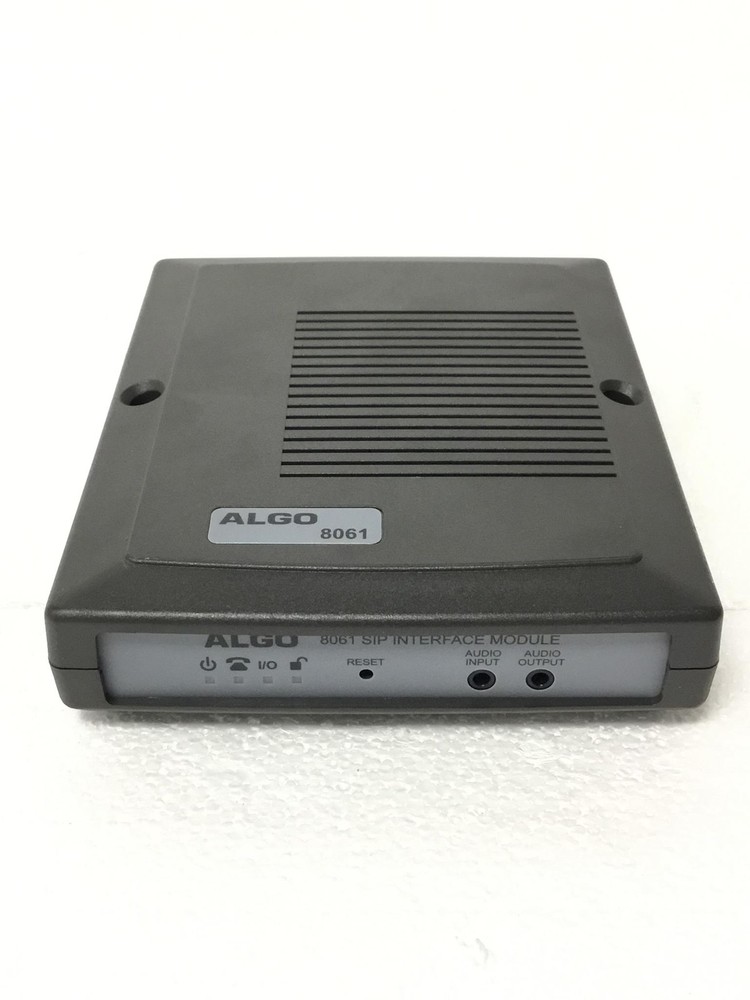 ALGO 8061 SIP INTERFACE MODULE Relay Controller, WORKING, FREE SHIPPING