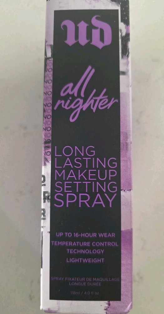 UD all-nighter- urban decay all-nighter setting spray 4oz/118ml