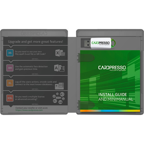 Software CARDPRESSO XS for ID Card Badge Printer Full Version
