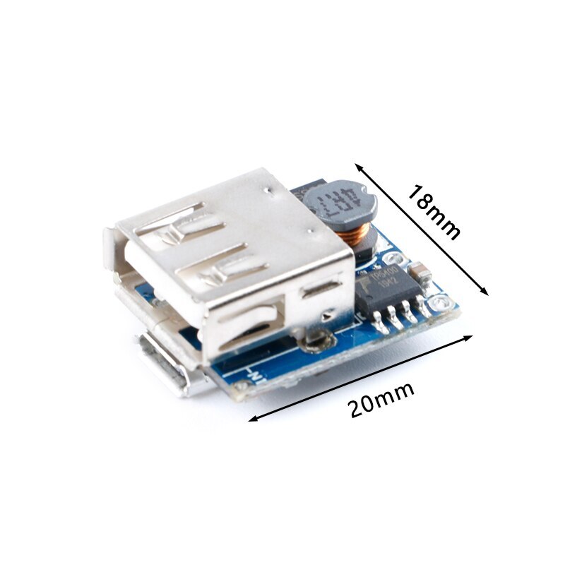 5V Boost Converter Step-Up Power Module Lithium Battery Charge Protection Board