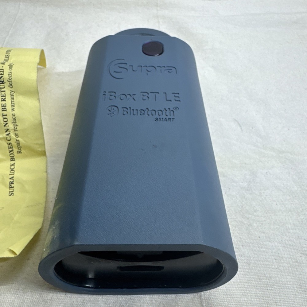 SUPRA iBox BT LE Bluetooth Smart LOCKBOX. Locked, No Code. Comes With Receipt
