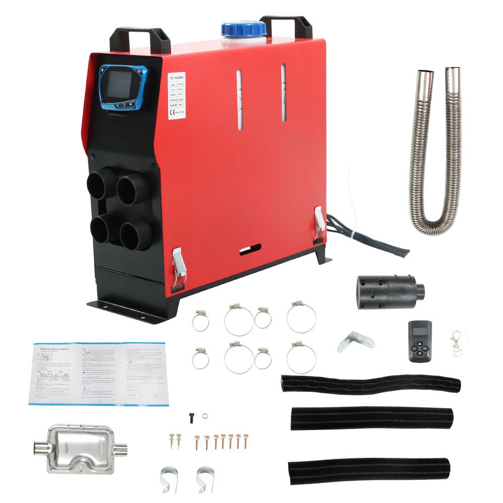 Fit For Low Noise Vehicles 4 Hole Boat LCD Display Diesel Air Heater 5KW 12V