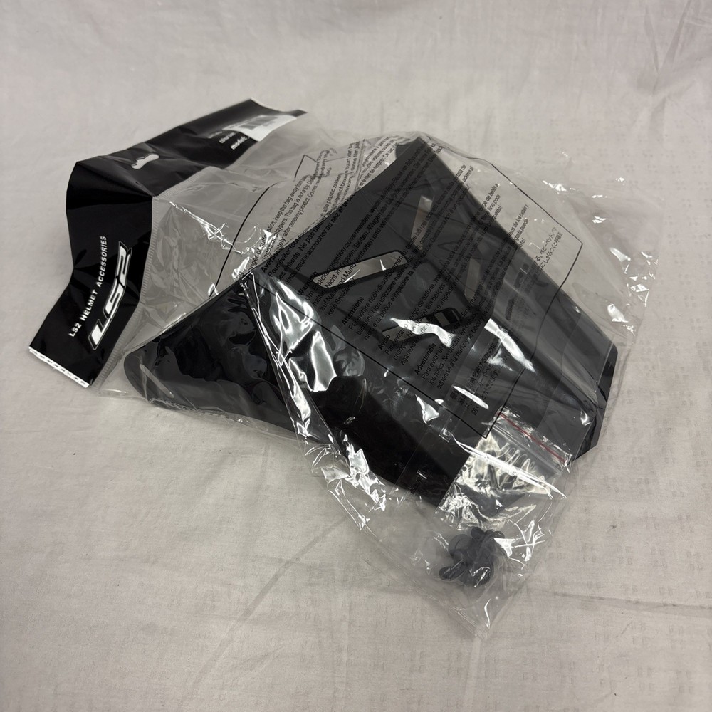 LS2 Xtra Helmet Replacement Visor Peak Matte Black