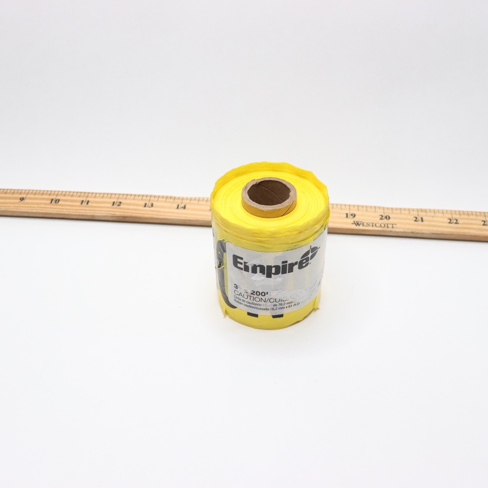 Empire 3 in. x 200 ft. Caution Tape