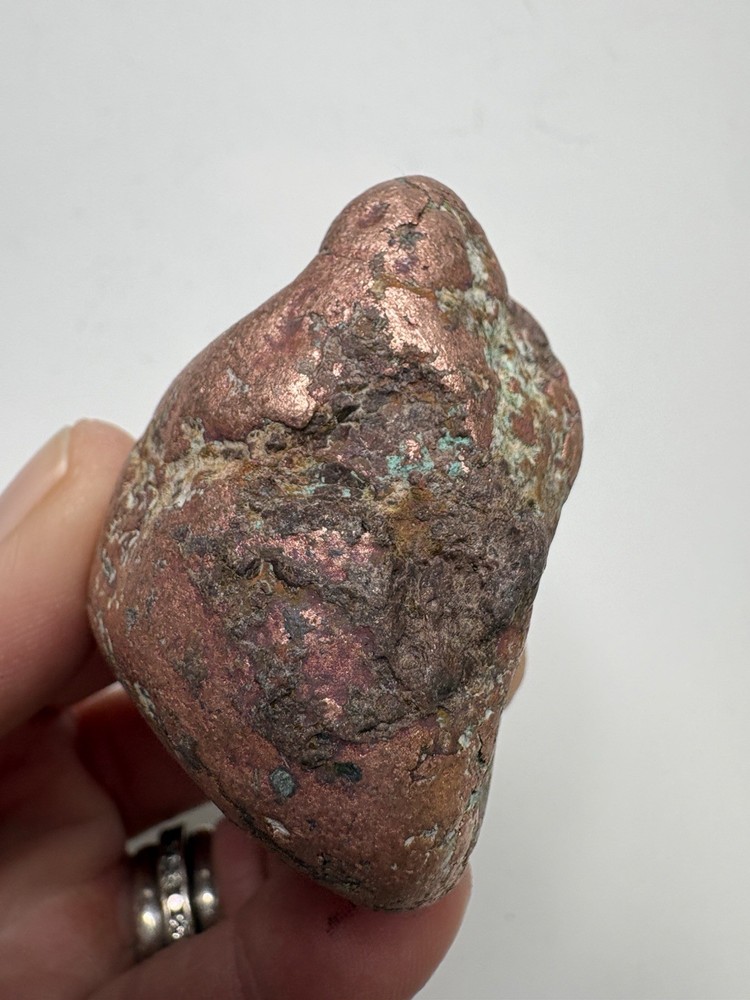 Pure Solid Native Michigan Float Copper Mineral Display Specimen Upper Peninsula