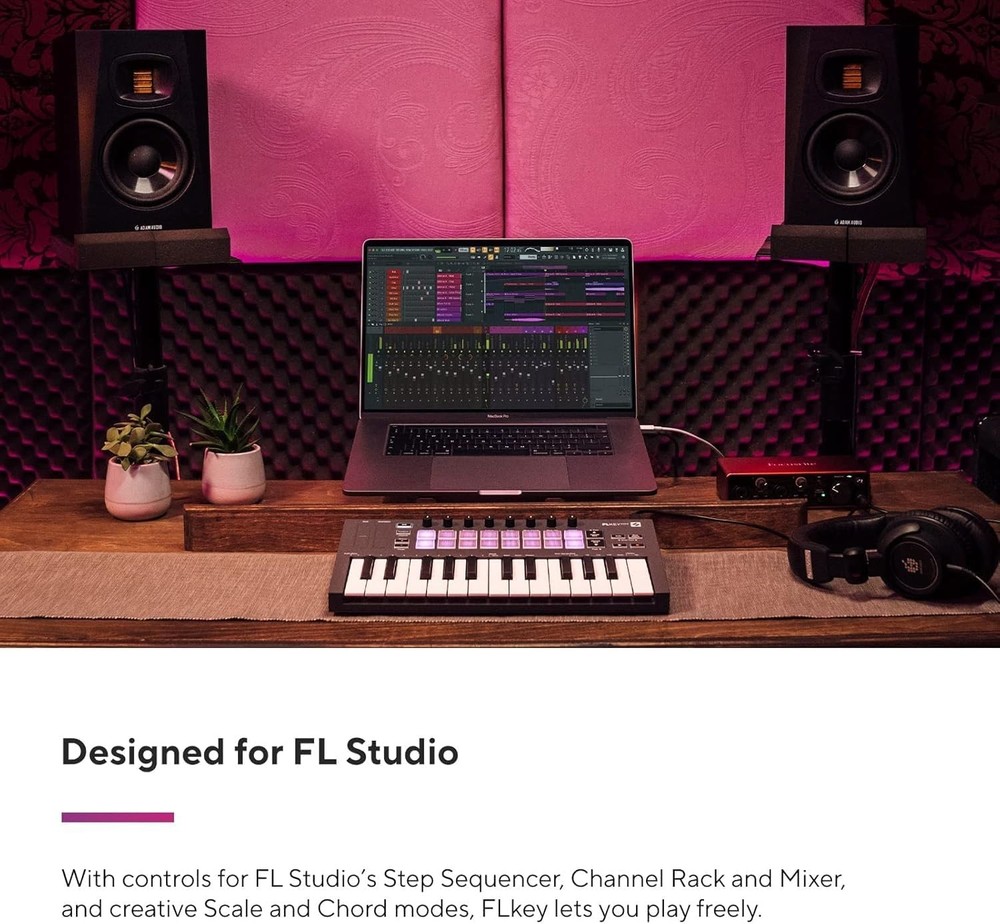 Lkey Mini - Portable 25-Key,USB,MIDI Keyboard Controller