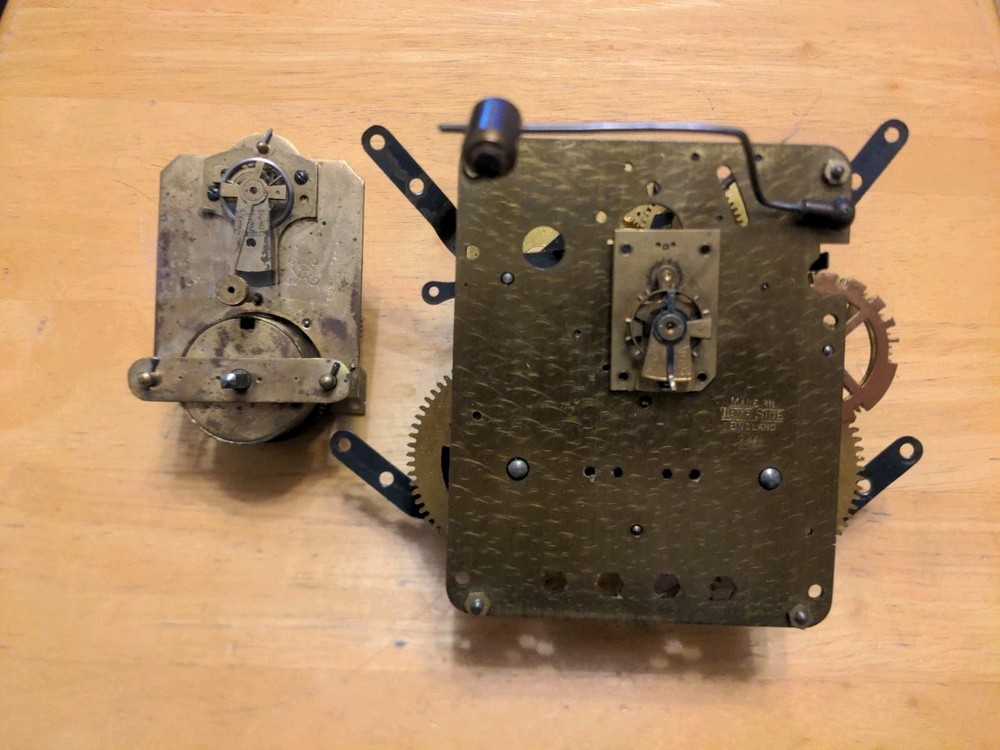 Two Clock Movements And A Platform Escapement