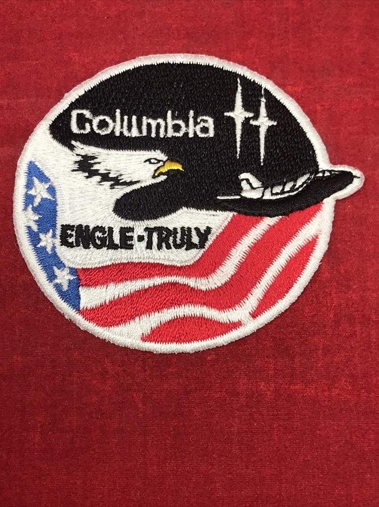 1981 NASA Space Shuttle Columbia Engle-Truly 3" Patch