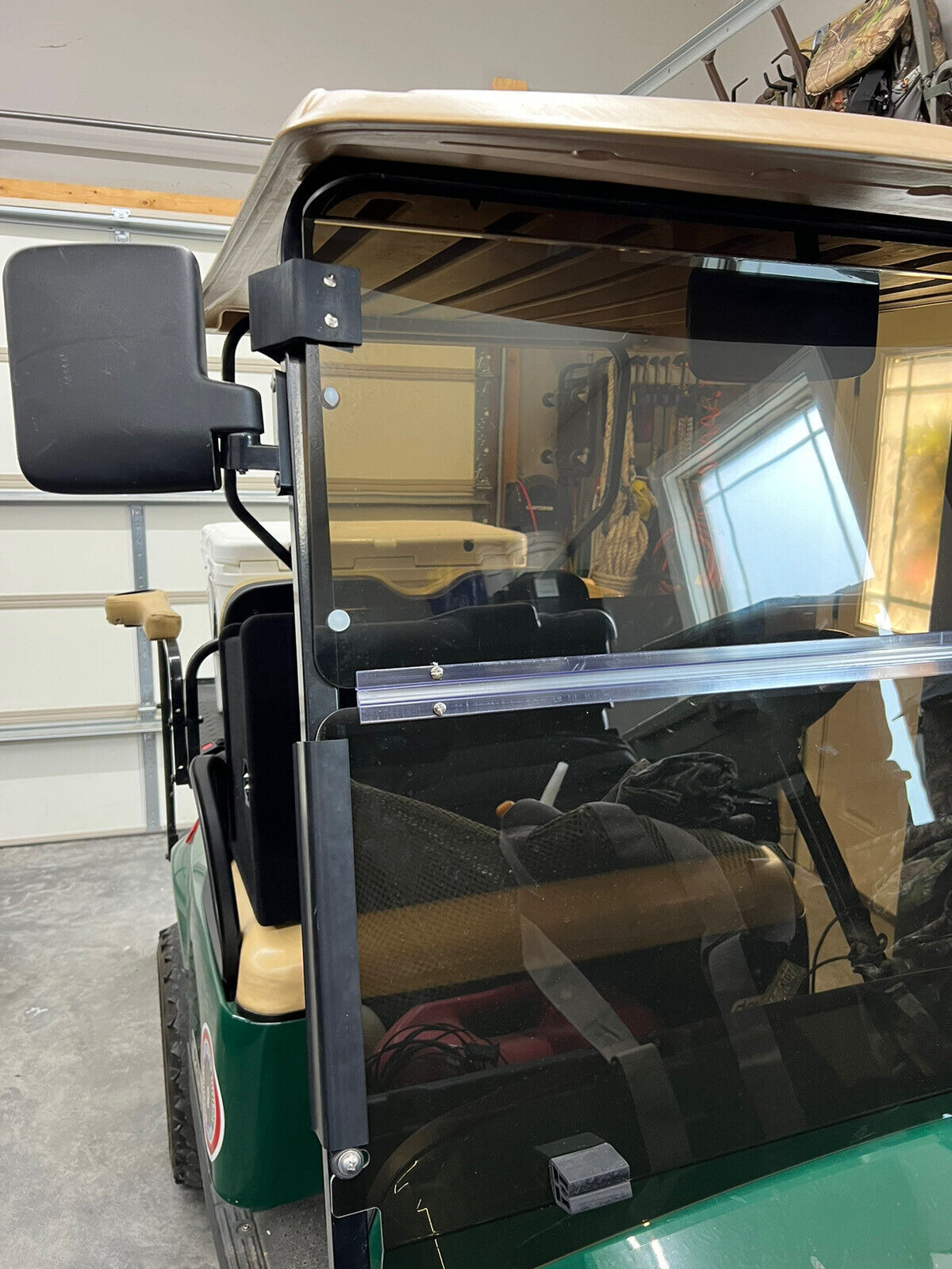 For EZGO TXT Tinted Windshield For 2014- UP *New In Box Golf Cart Part*