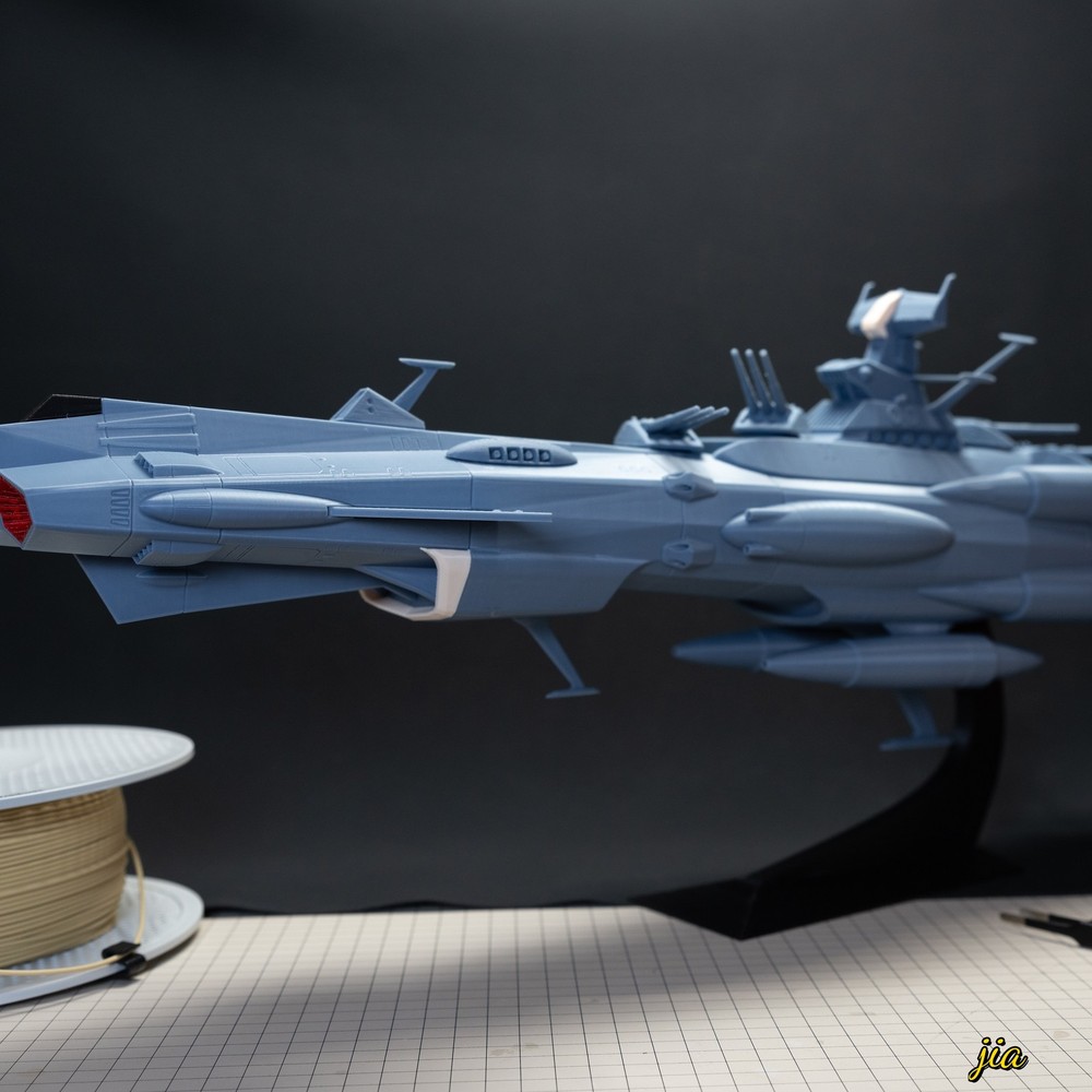 1/700/500 Andromeda Class Warship Model Assembly Model Kit W/base 3D Printing