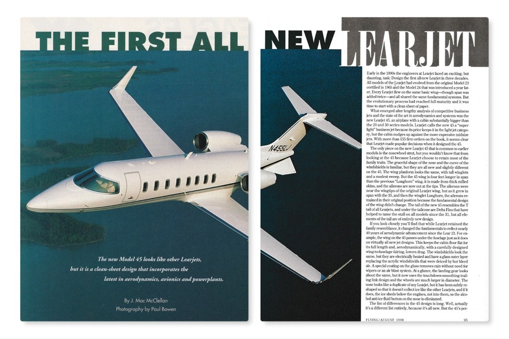 Learjet 45 Aircraft Report 7/7/2025s
