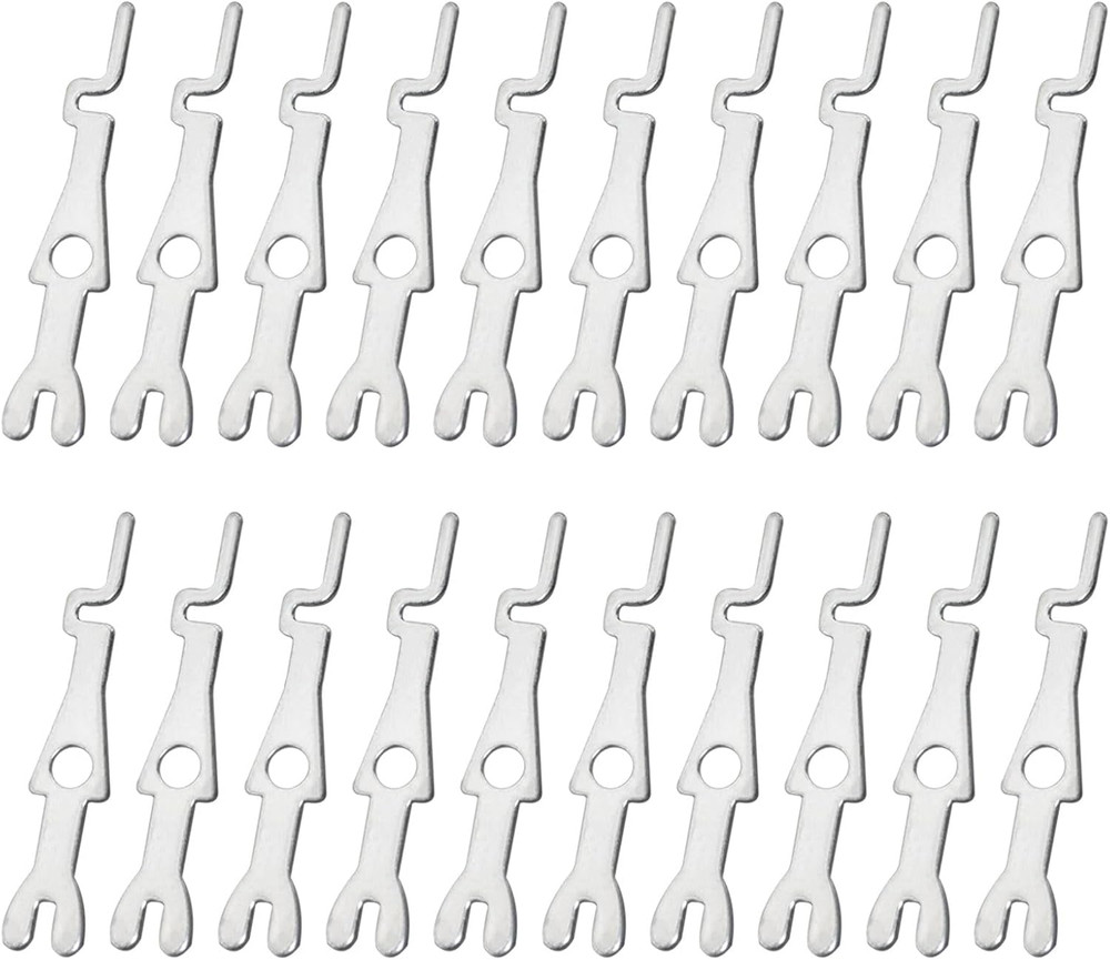20Pcs 55500-PRT Fork Type Key for Locking Electrical Switches, for Tamper Resist