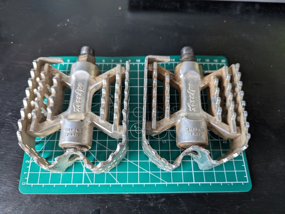 Odyssey Triple Trap Caged 1/2" Platform Pedals