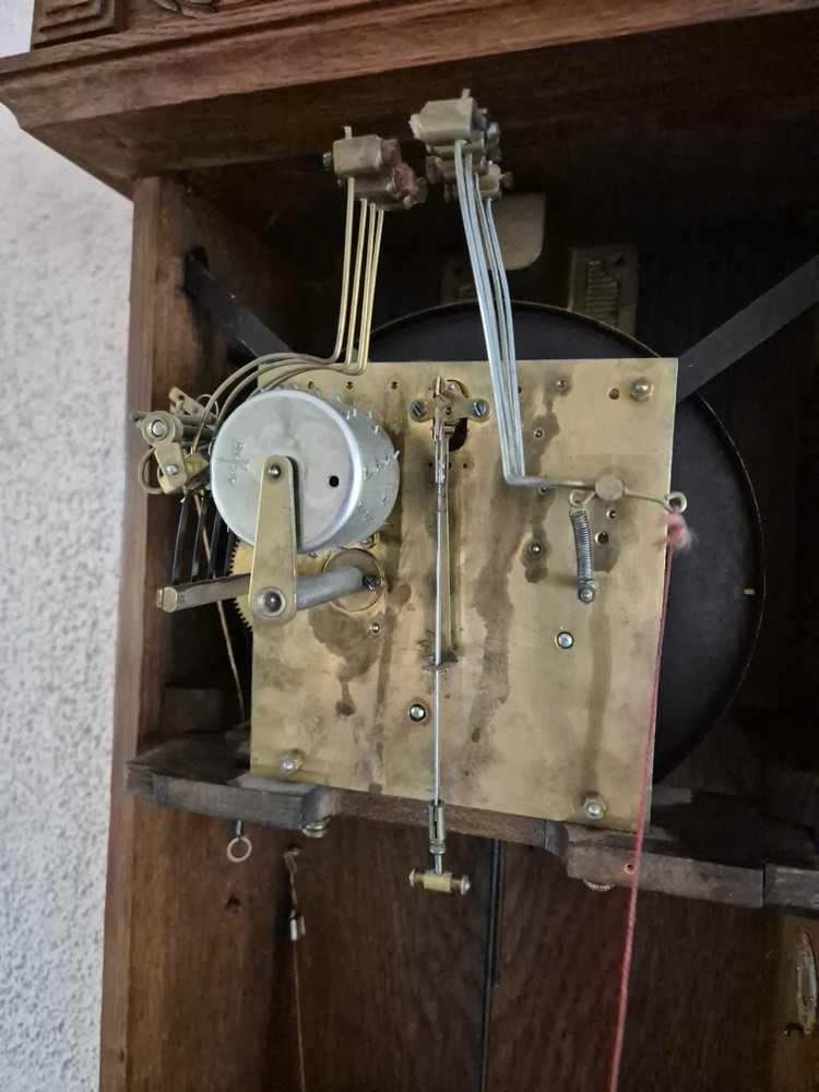 Junghans 112 years old Westminster chime wall clock ( 0741 )