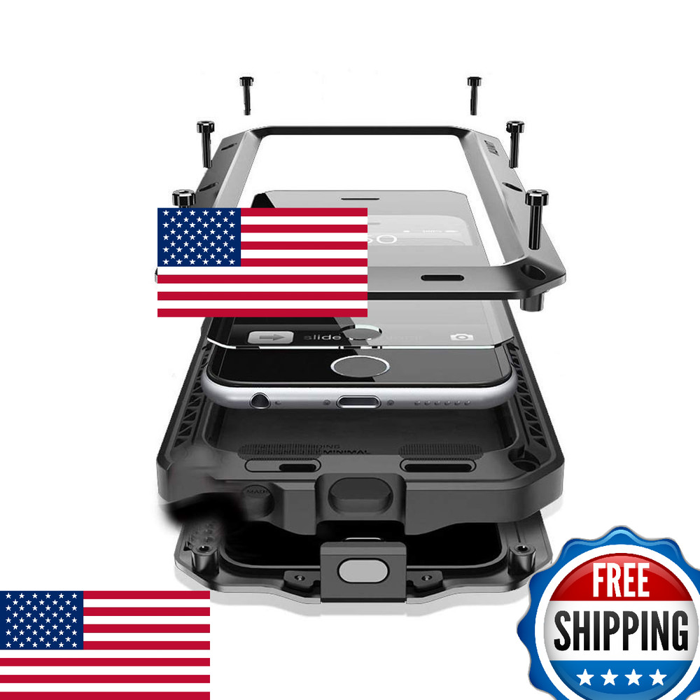 Marrkey Compatible with iPhone 15 Pro Max Case 360° Heavy Duty Shockproof Alumin