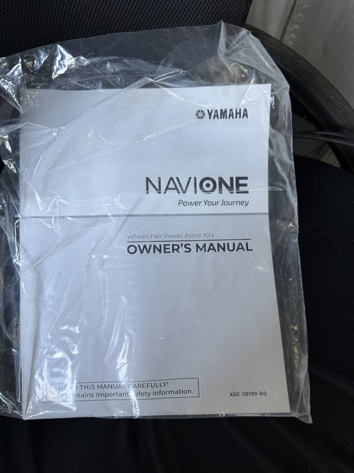 Yamaha Sunrise Quickie Navione 24" Power Assist Xtender Wheelchair battery