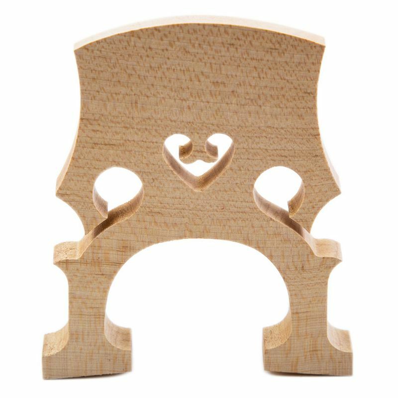 10pcs 1/8 Cello Bridge maple wood