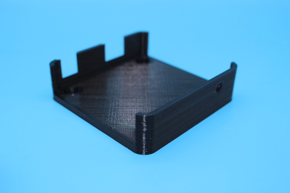 Black Hubitat Elevation Wall Mount Holder Automation Hub C7 & C5