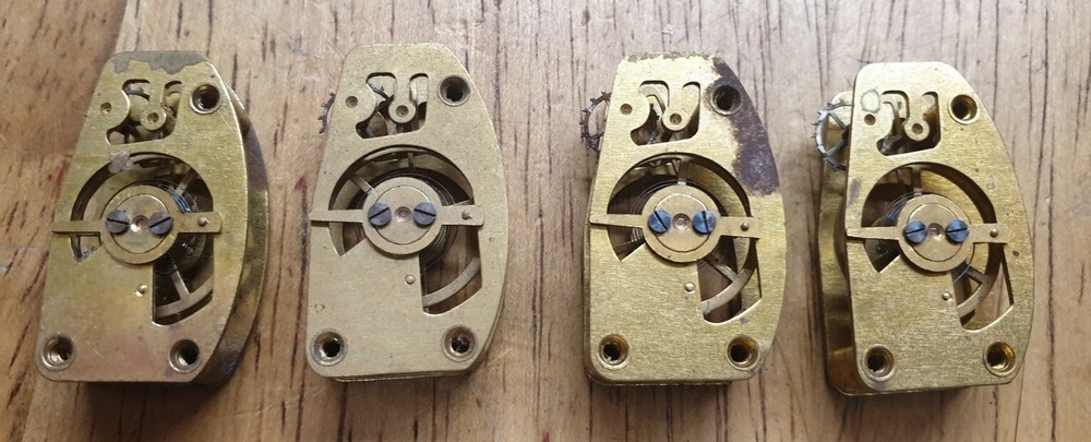 One Small Sized Part Curved Platform Escapement
