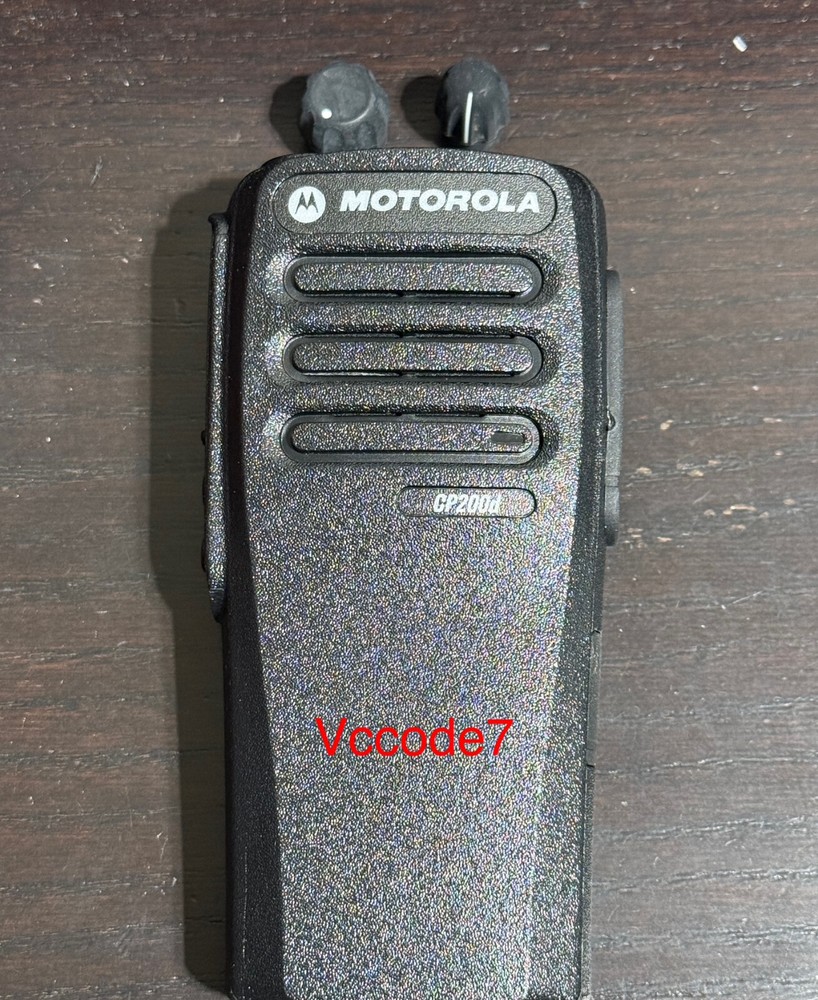 Motorola CP200d OVAL Button Replacement Housing with knobs
