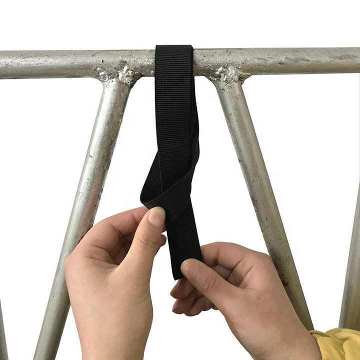 Pull Strap for ATV UTV Truck Jeep winch hook (Soft 2 Loop 12 inches long)