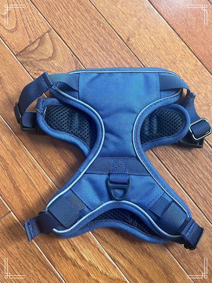 🐕 Adjustable Dog Harness (Small, Blue) 🐕