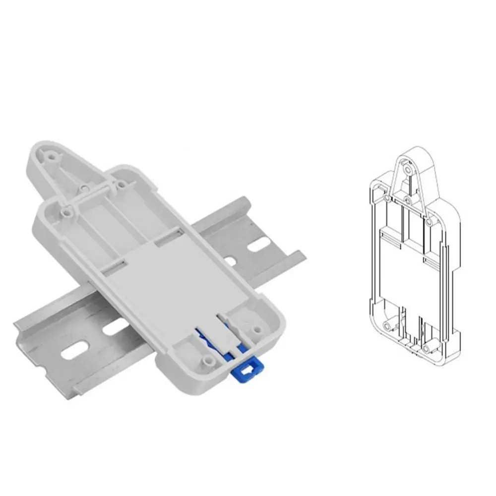 Adjustable DR DIN Rail Tray Bracket ABS for Smart Home Automation Modules