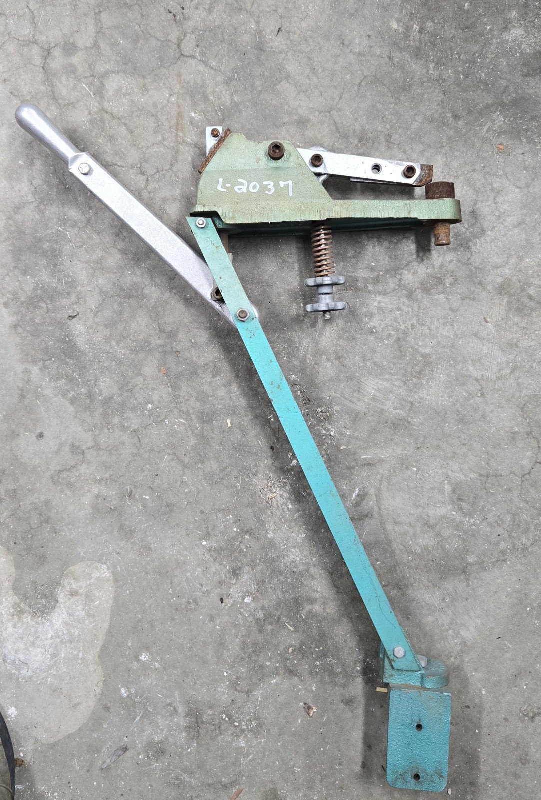 Foley No. 359 Circular Saw Blade Tooth Angle Setter Trip Hammer Anvil Set Bench