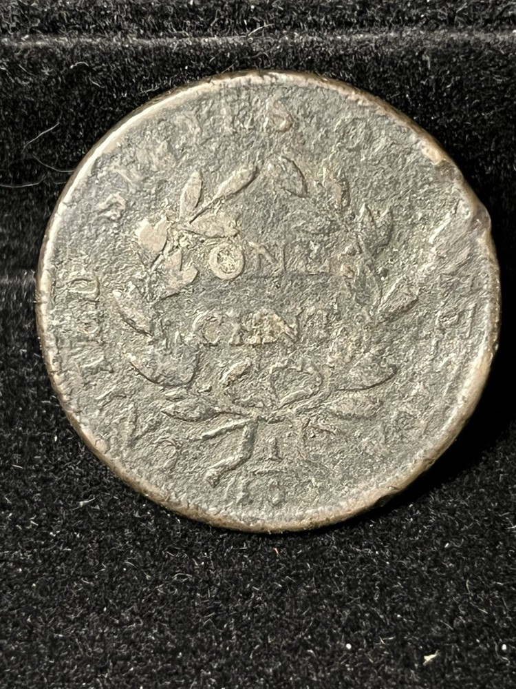 1802 large cent Vg Details