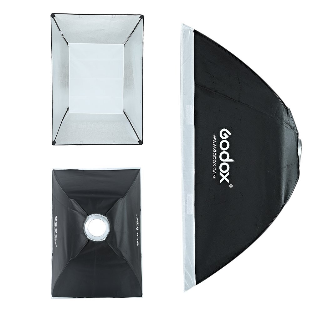 US Godox 60x90cm 24"x35" Rectangular Studio Flash Softbox Bowens for SK400 SL60