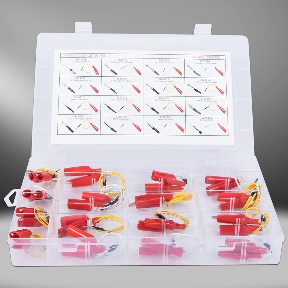 5299367 Electrical Test Lead Kit Electrical Terminal Kit for Cummins 16Pcs