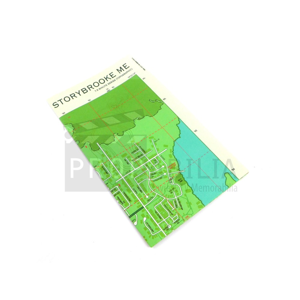ONCE UPON A TIME Storybrook Map Original Prop (3395-3156)