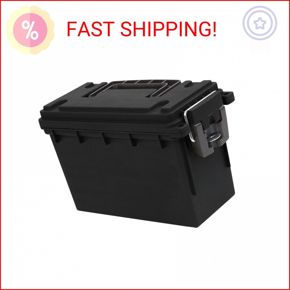 Sheffield 12629 Ammo Storage Box, Stackable .30 Cal Field Boxes, Water and Dust