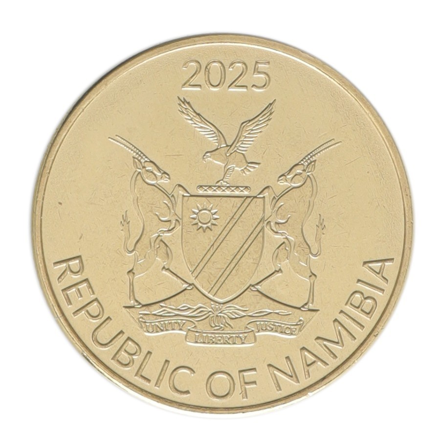 Namibia 50 Cents, 2025, N #482549, Mint