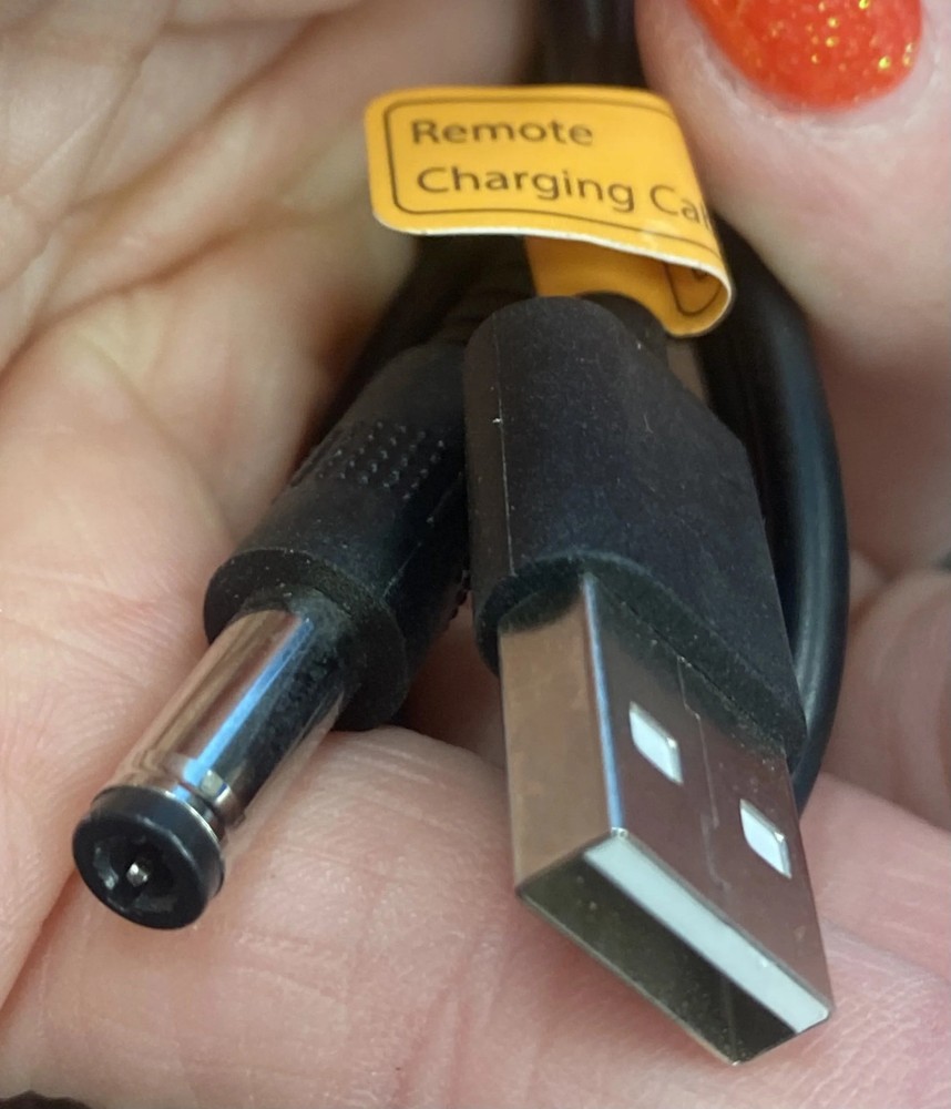 SD4-MRC Charging Cable for Remote Controller