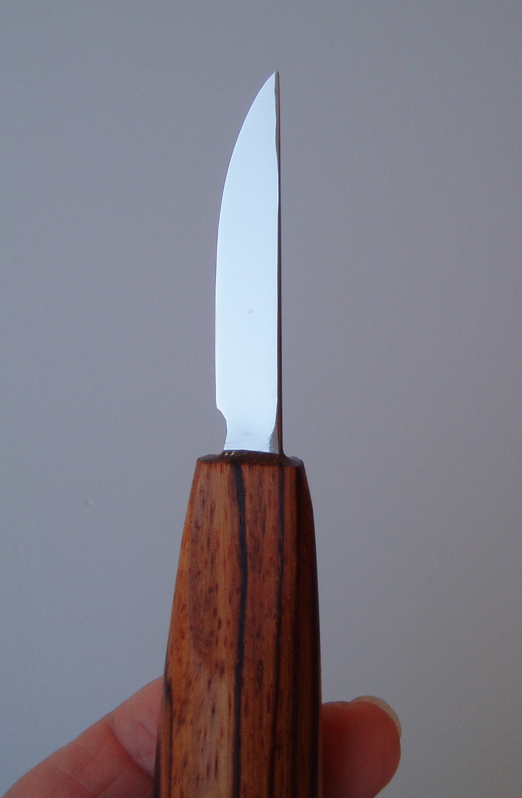 Dave Lyons Knifemaker Wood Carving Knife Fancy Handle 2" Blade Unused HTF